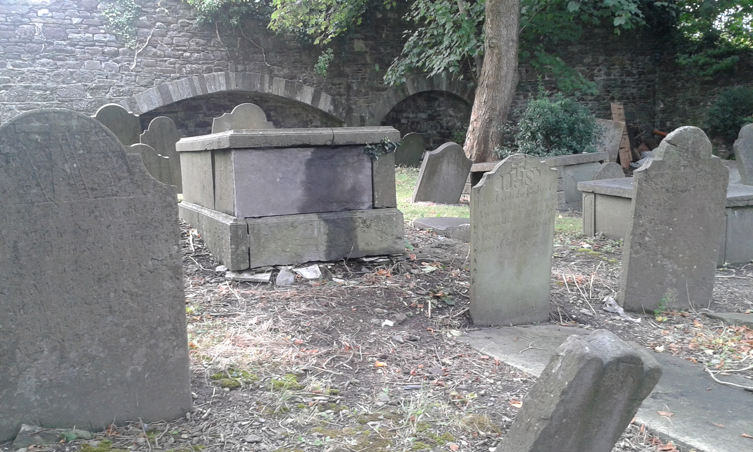 history of graveyard st patrick s gateway centre